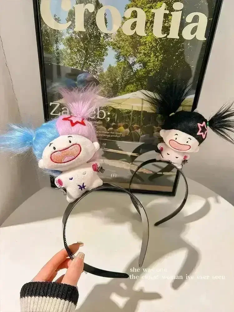Fluffy Doll Hair Band - Image 4