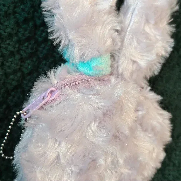 Fluffy Friends Stella & Lina Plush Pouch - Image 6