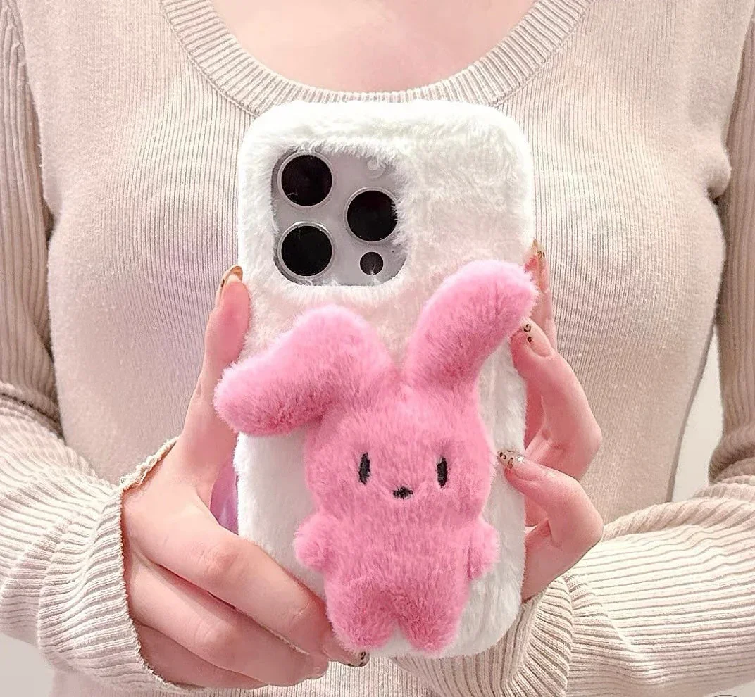 Fluffy Rabbit Phone Case (for iPhones) - Image 4