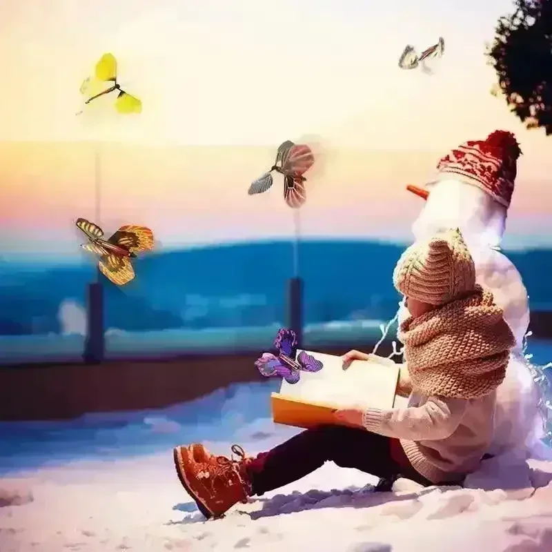 Flying Magical Prank Butterflies and Bats - Image 17