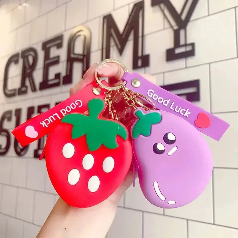 Foodie Coin Purse Keychains - Image 2