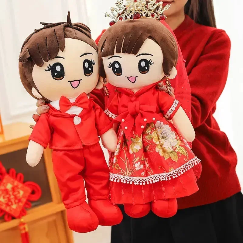 Forever & Always Wedding Couple Dolls - Image 3