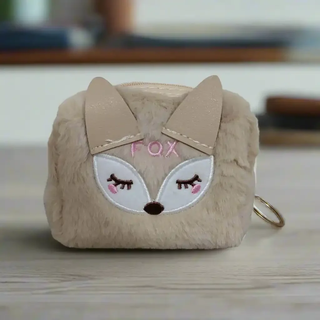 Foxy Finds Coin Purse Keychain - Image 2