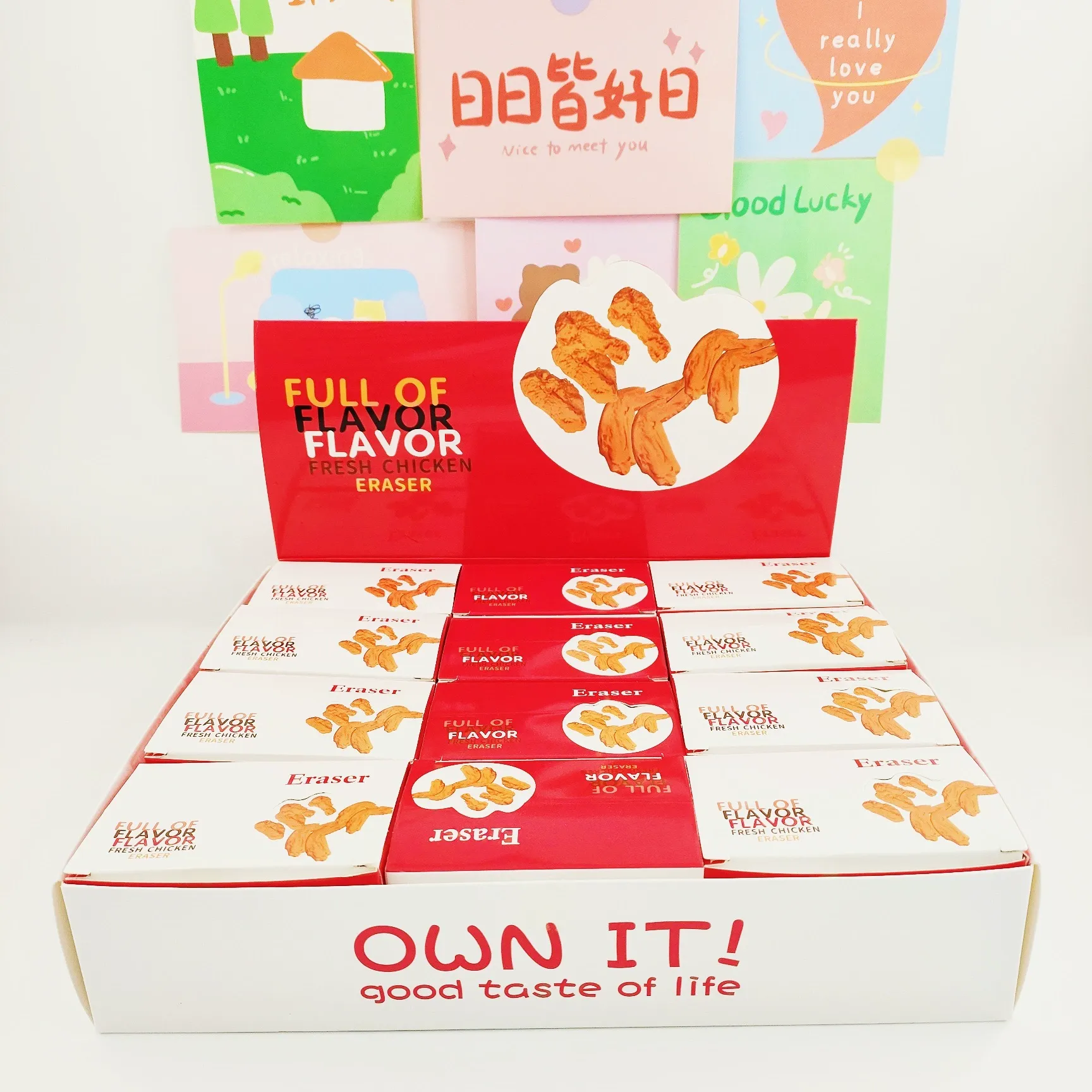 Fried Chicken Simulation Eraser (Set of 8) - Image 8