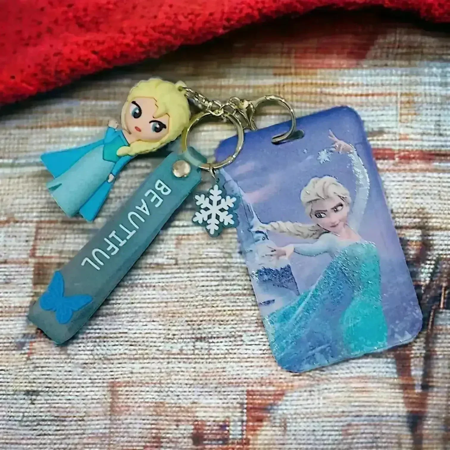Frozen Elsa ID Card Keychain - Image 3