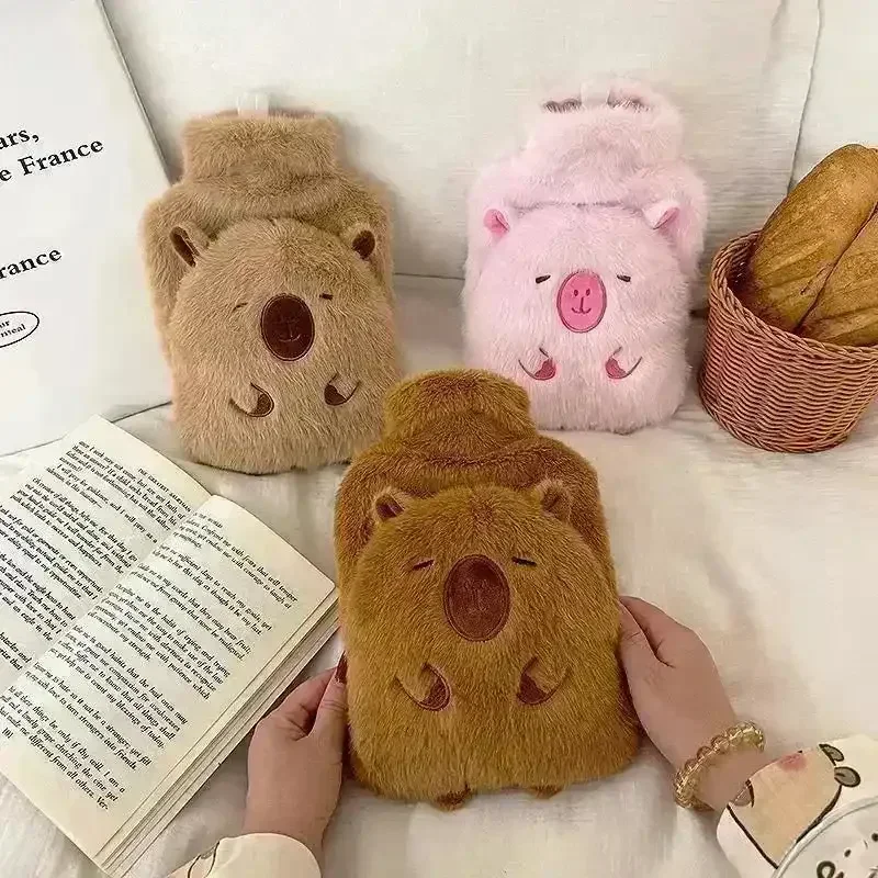 Fruit Capybara and Puppy Hot Water Bag - Image 2