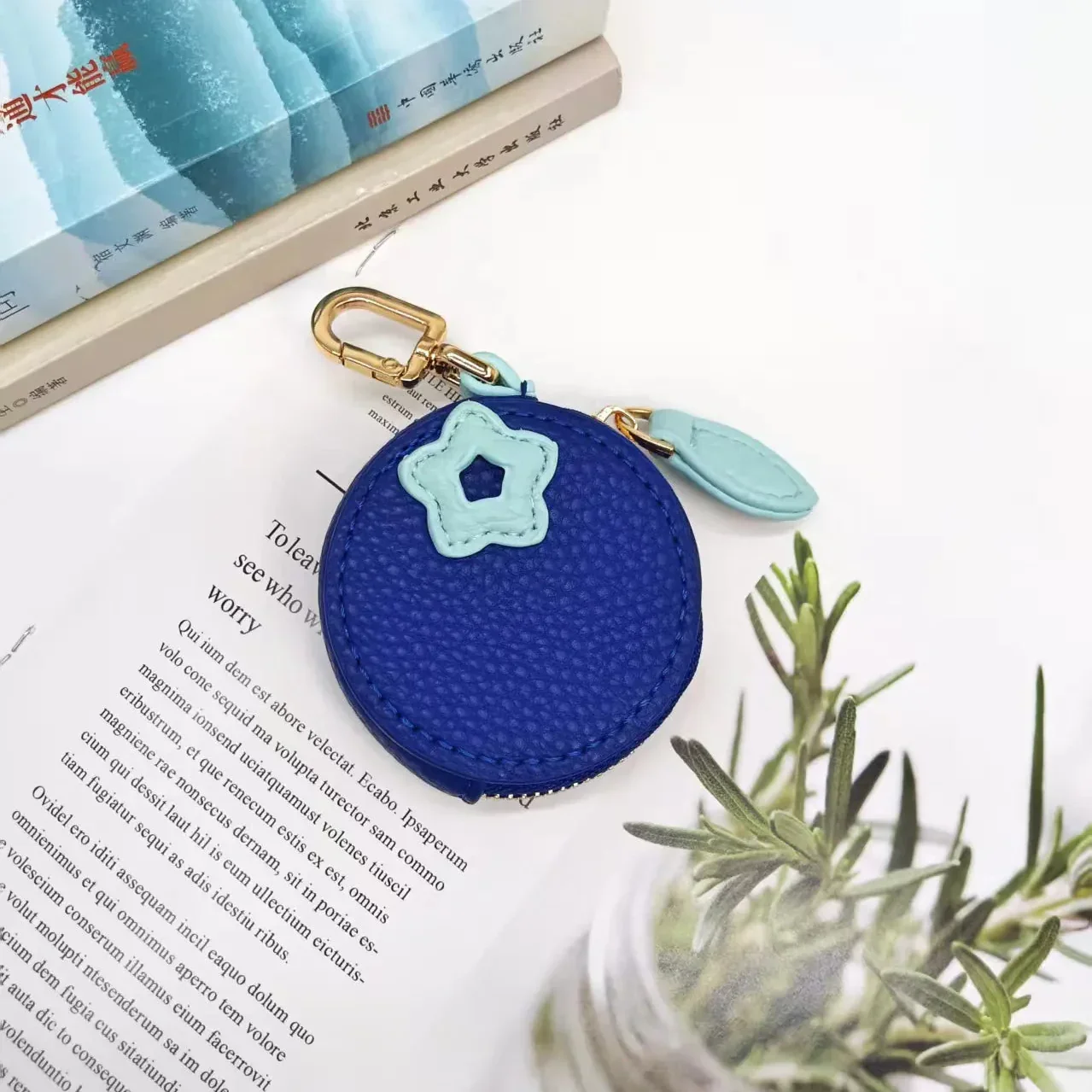 Fruity Charm Leather Bag Coin Purse - Image 9