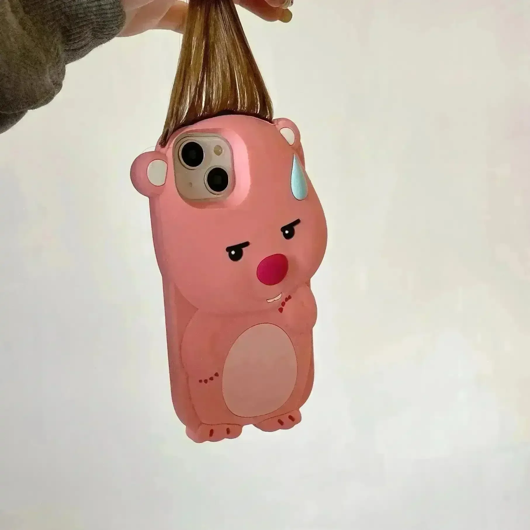 Funny Beaver Bangs Silicone Phone Case (For iPhones) - Image 7