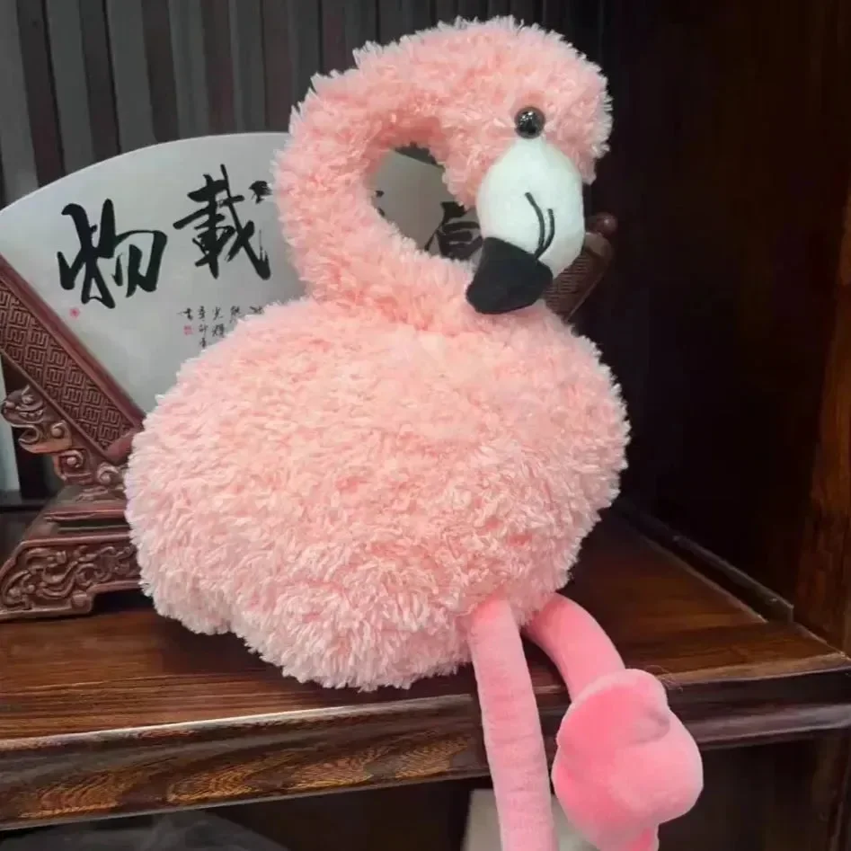 Furry Flamingo Plush Toy (45 cm) - Image 2