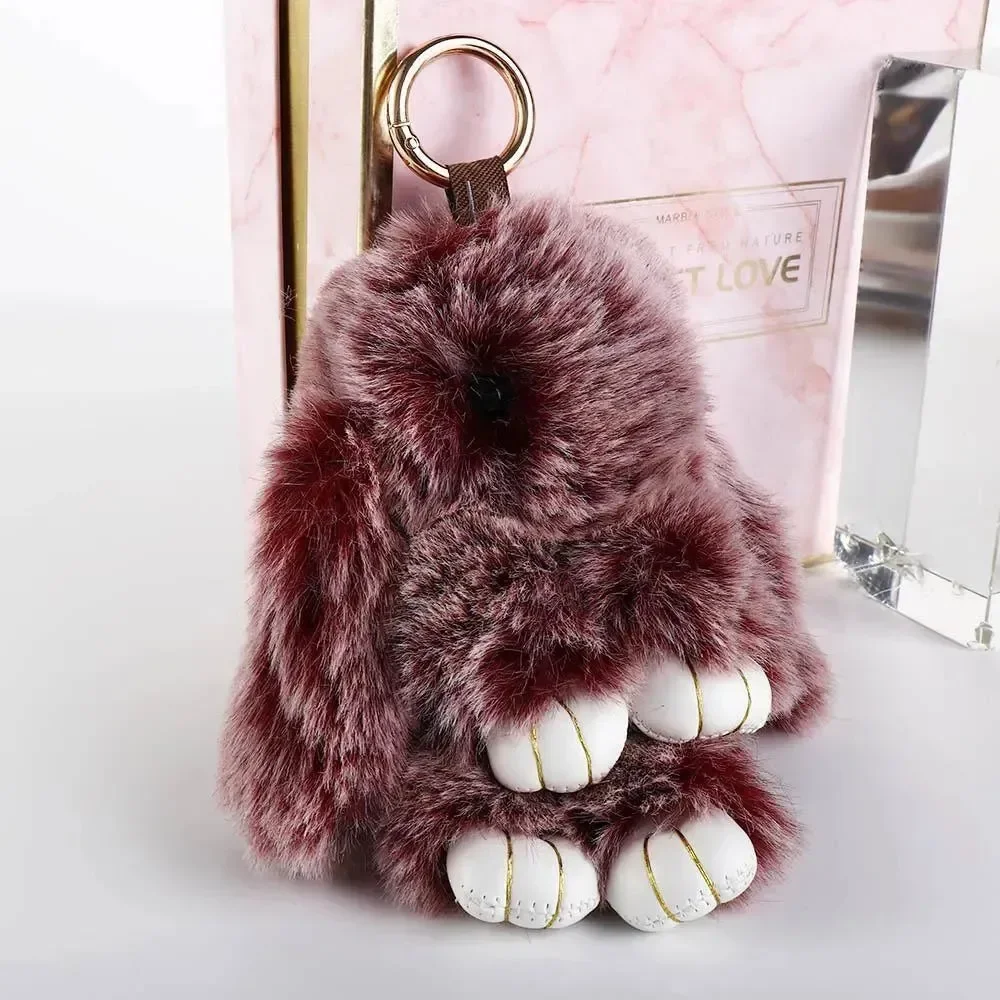 Ultra-Furry Bunny Plush Keychain - Image 6