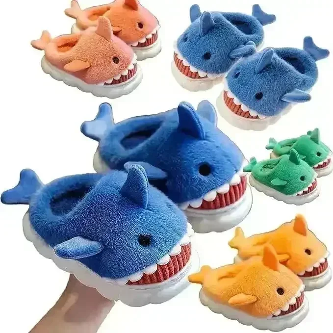 Furry Shark Slippers - Image 10