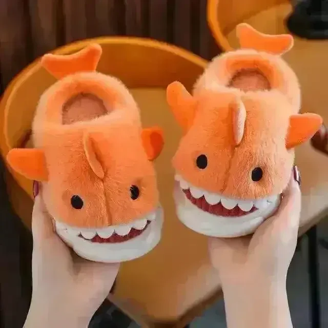 Furry Shark Slippers - Image 11