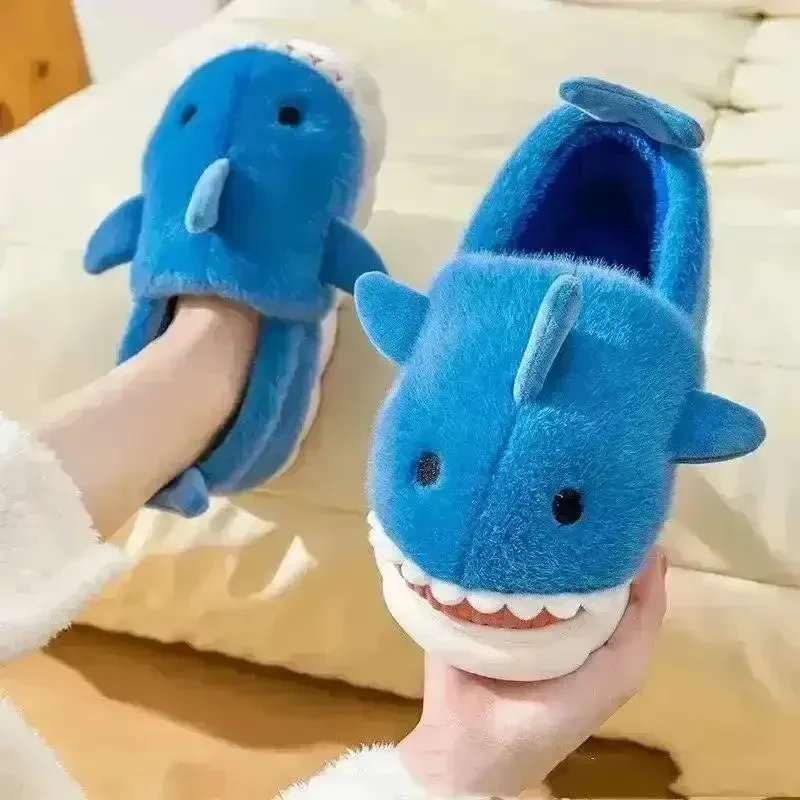 Furry Shark Slippers - Image 4