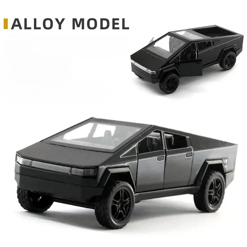 Futuristic Die-cast Tesla Cybertruck (1:36 Scale) - Image 4