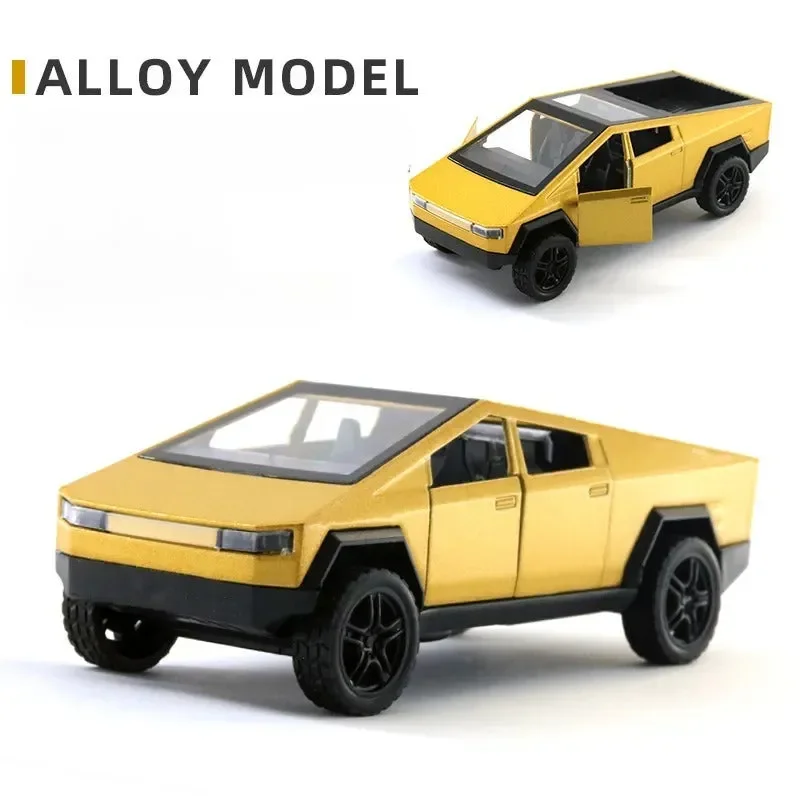 Futuristic Die-cast Tesla Cybertruck (1:36 Scale) - Image 5