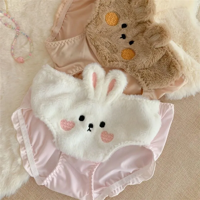 Fuzzy Bunny & Bear Panties - Image 4
