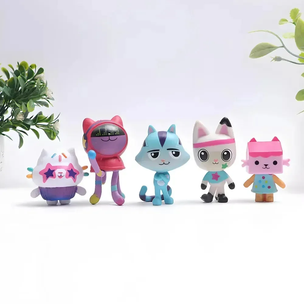 Gabby's Dollhouse Cat Crew Figurines (Set of 13) - Image 2