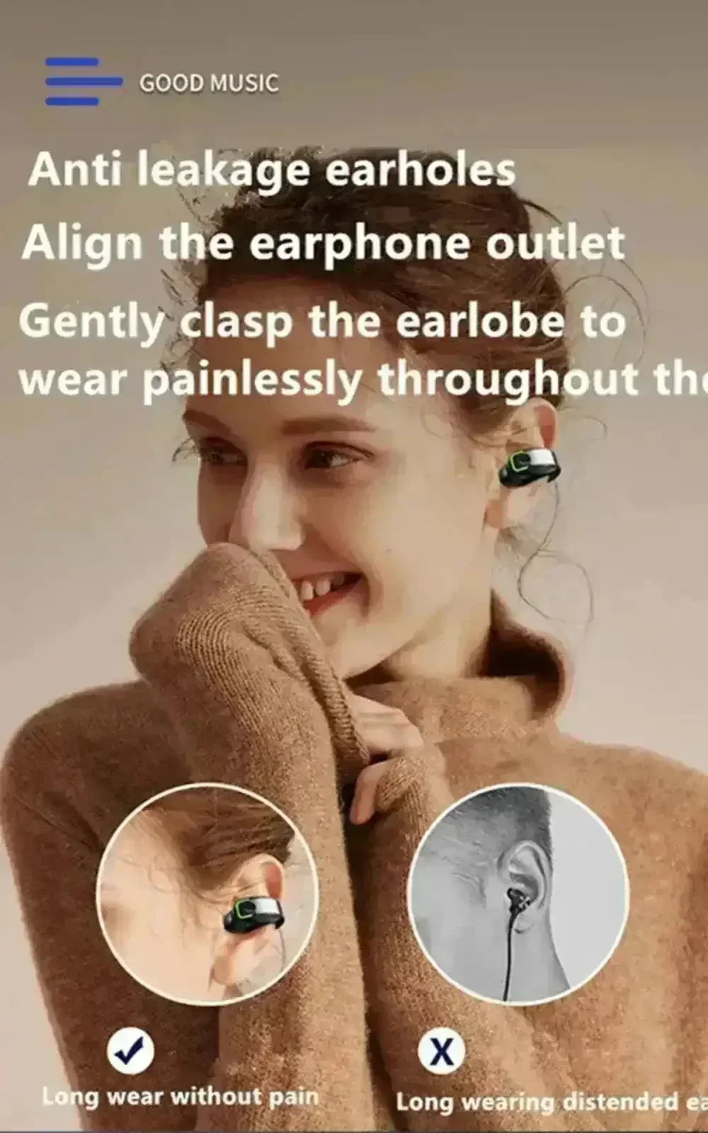GD28 Bone Conduction Wireless Earbuds - Image 11