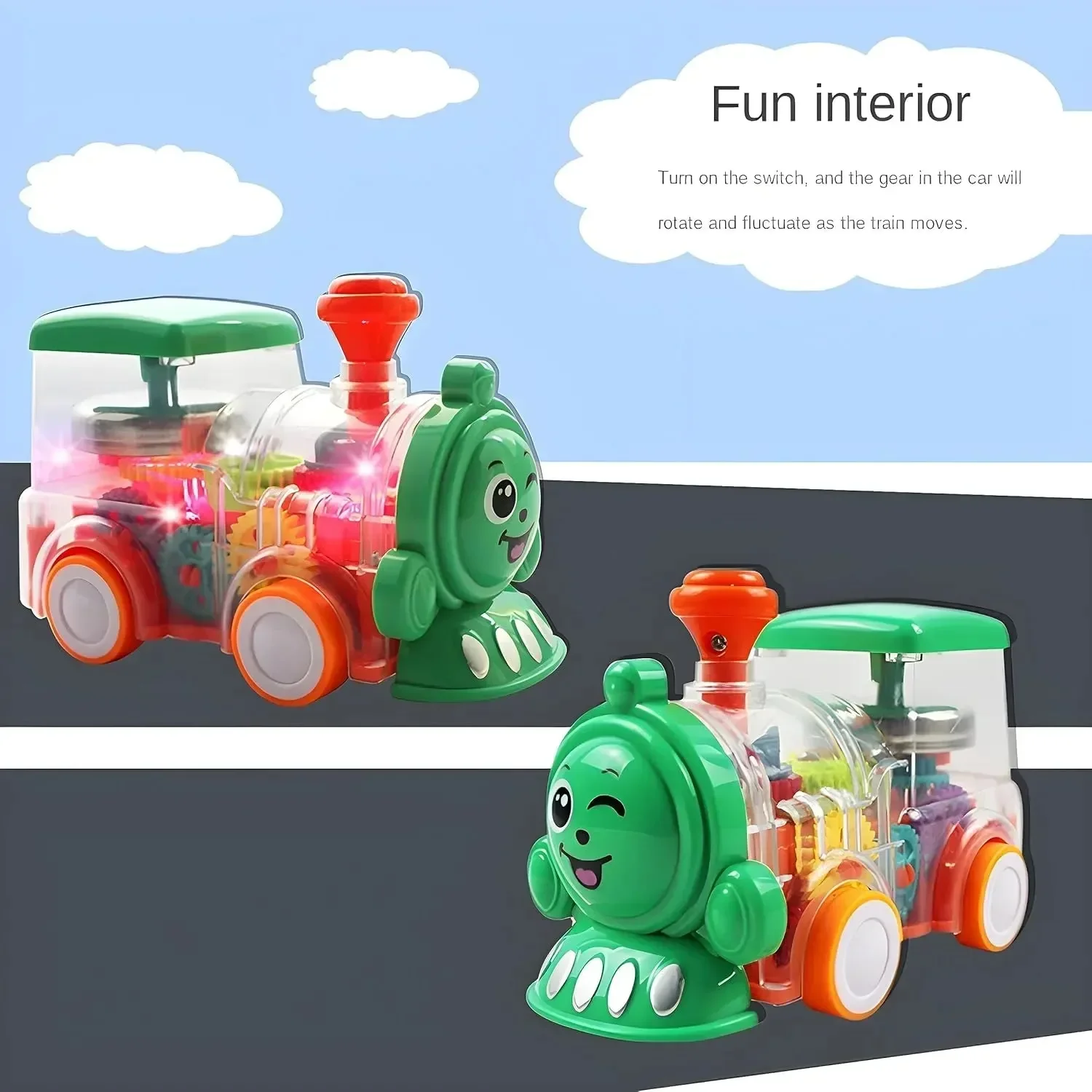 Geared Giggles Train Engine Toy - Image 2