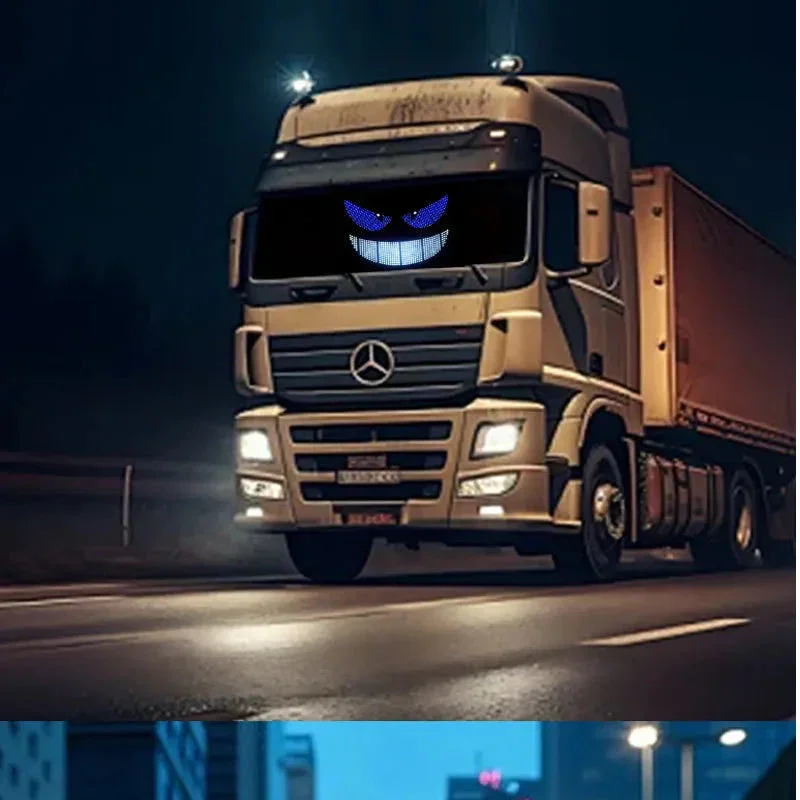 Gengar Phantom Grin Car LED Display - Image 9