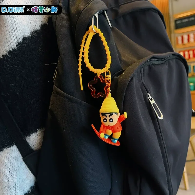 Genuine Crayon Shinchan Winter Games Keychain - Image 7