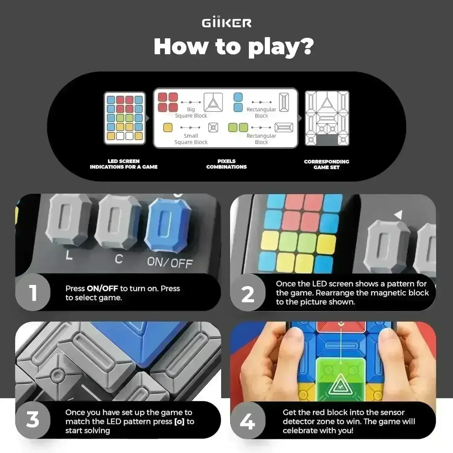 GiiKER Super Slide Smart Sensor Puzzle - Image 8