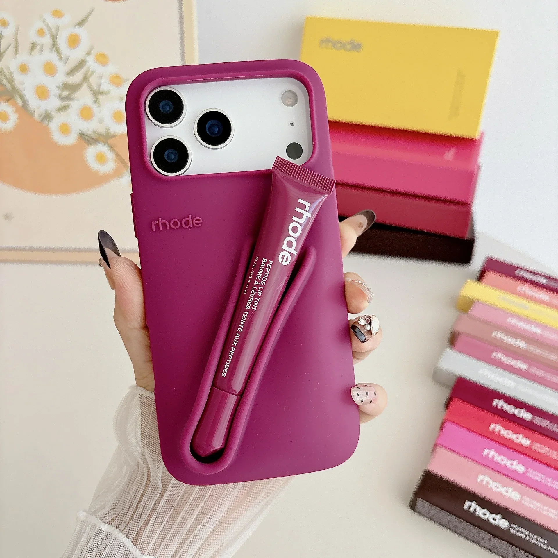 Glam Rhode Lipstick Case with Liptint (For iPhones) - Image 19