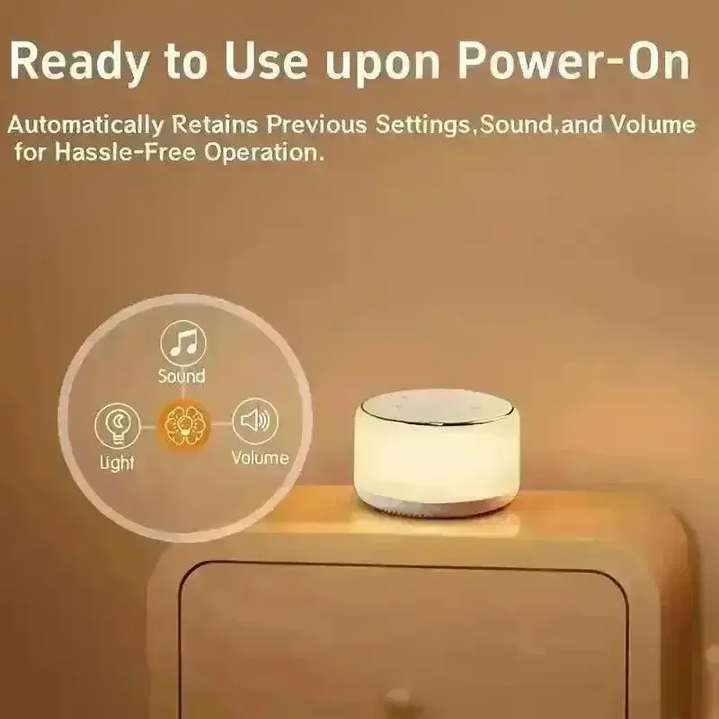 Glow-in-Dark Sleep Training Speaker - Image 2