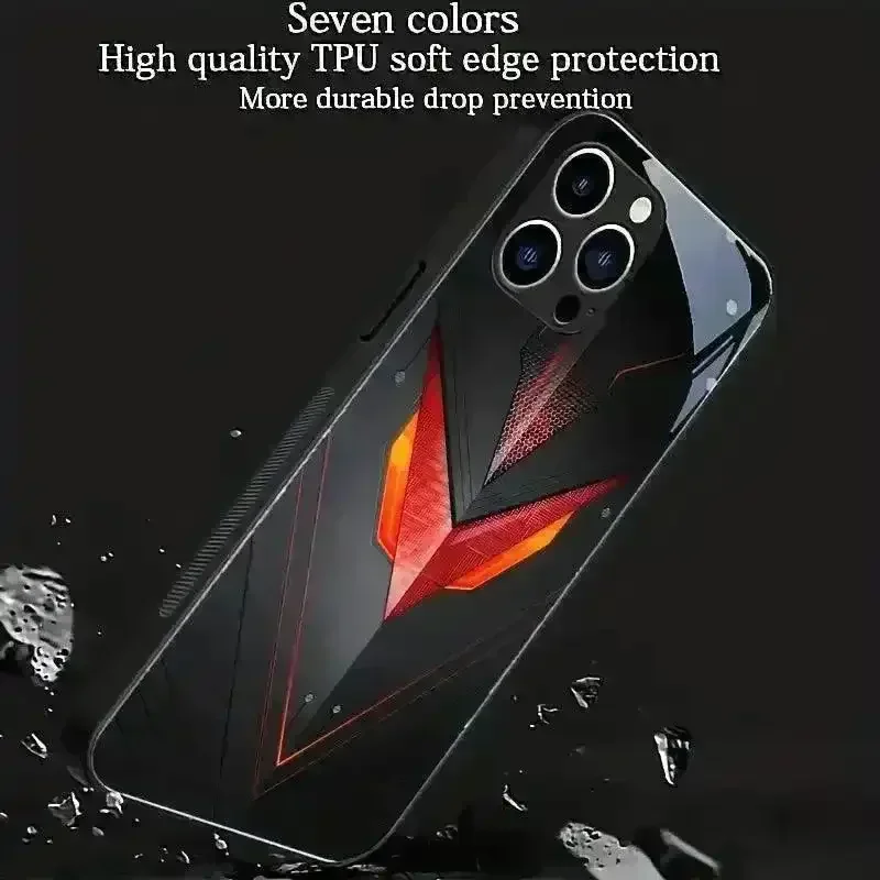Glowing Armour Flashing Smart Voice Controlled Cover (For iPhone) - Image 4