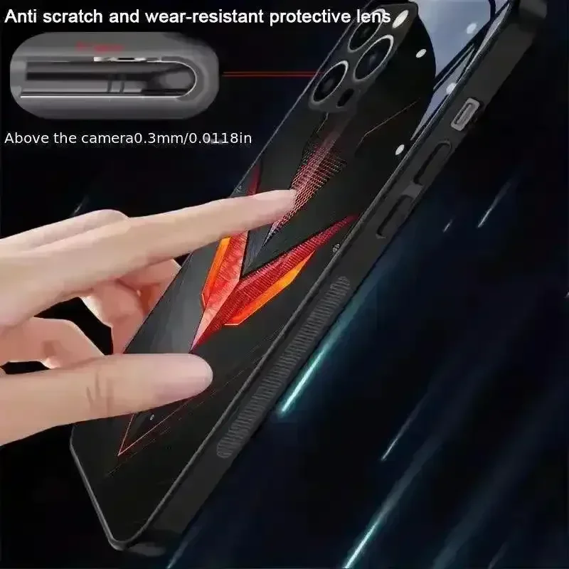 Glowing Armour Flashing Smart Voice Controlled Cover (For Samsung) - Image 3
