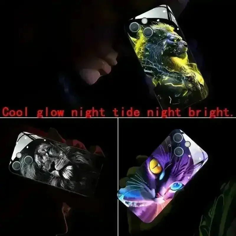 Glowing Armour Flashing Smart Voice Controlled Cover (For Samsung) - Image 4