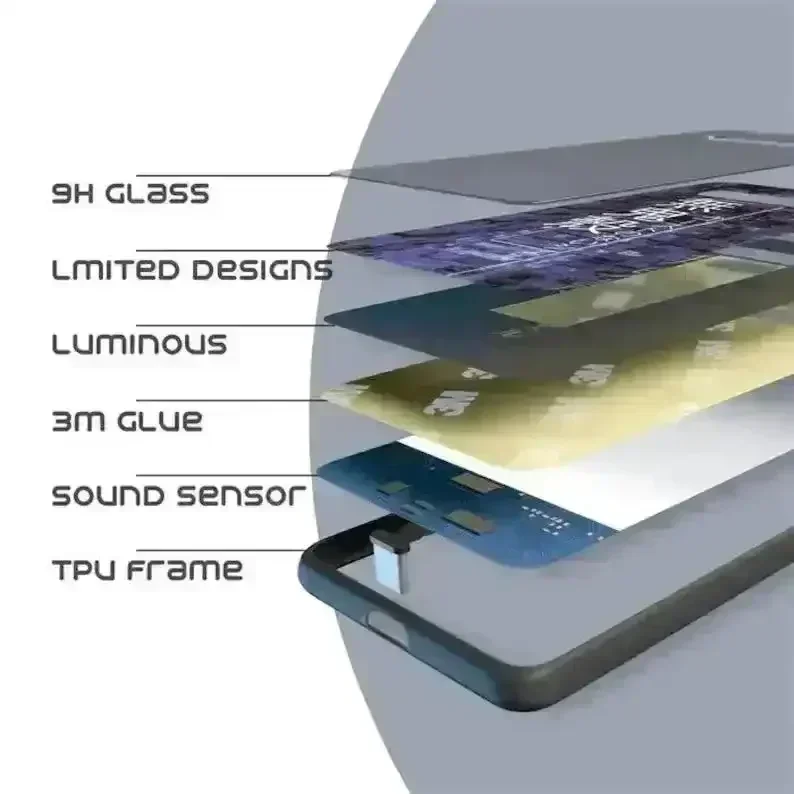 Glowing Dragon Ball Z Voice Controlled Smart LED Cover (For Samsung) - Image 5