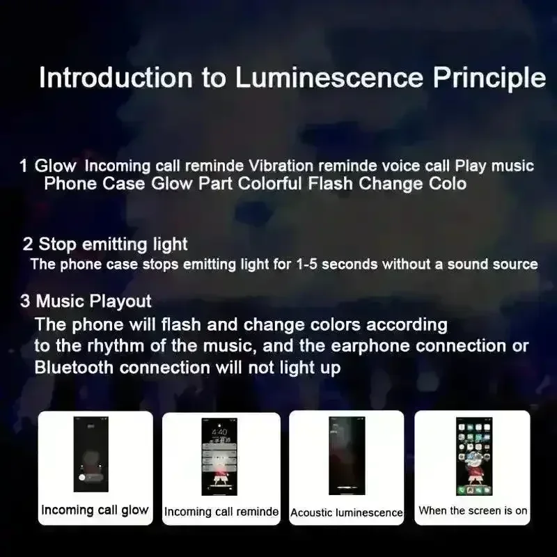 Glowing Halloween Theme Smart Voice Controlled Cover (For Samsung) - Image 8