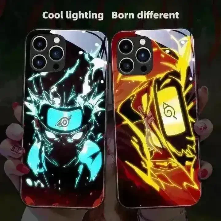 Glowing Naruto Flashing Smart LED Cover (For iPhone) - Image 5
