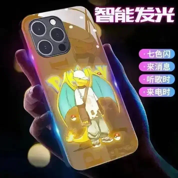 Glowing Pokimoen Voice Controlled Smart LED Cover (For Samsung) - Image 7