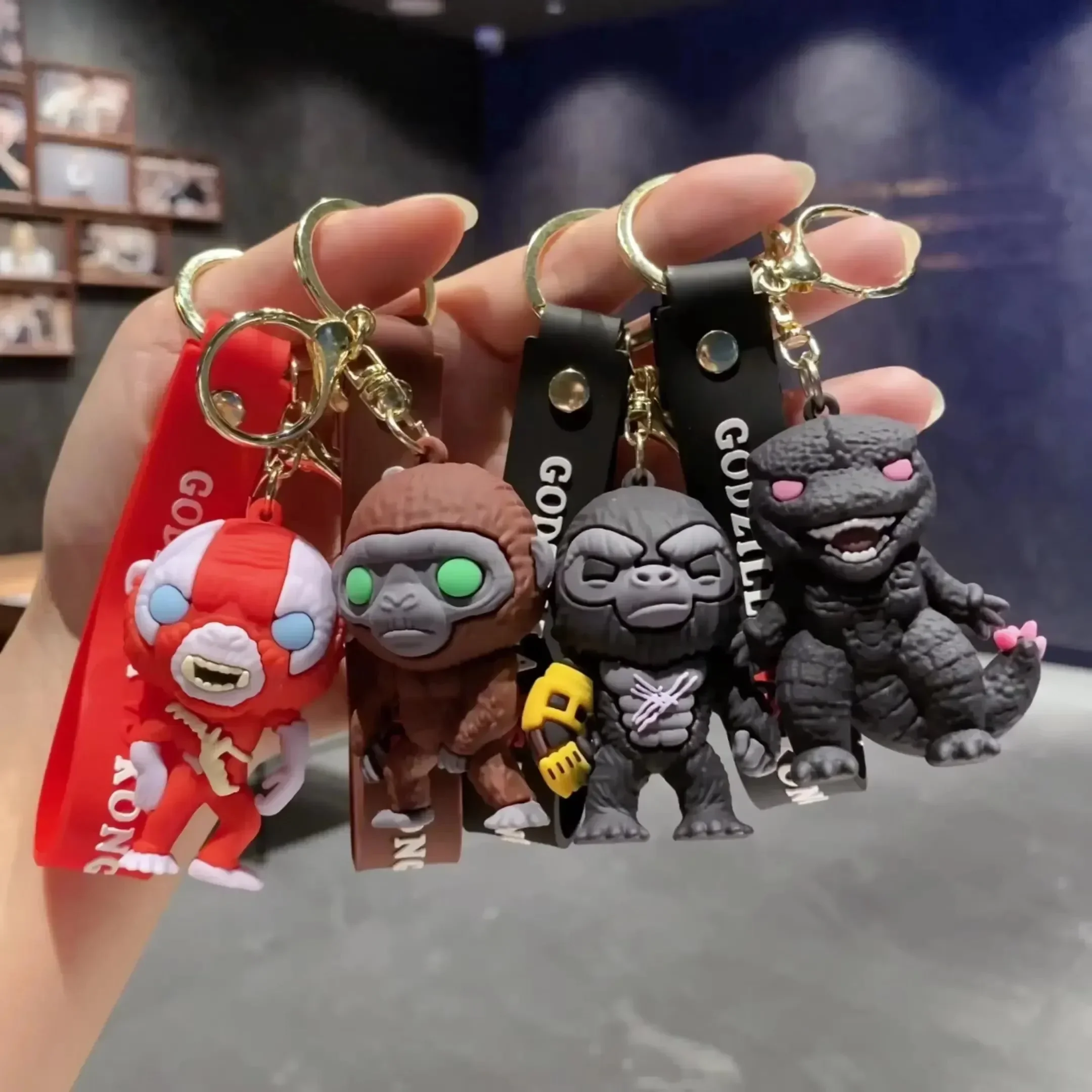 Godzilla vs Kong Titan Tussle Keychain - Image 2