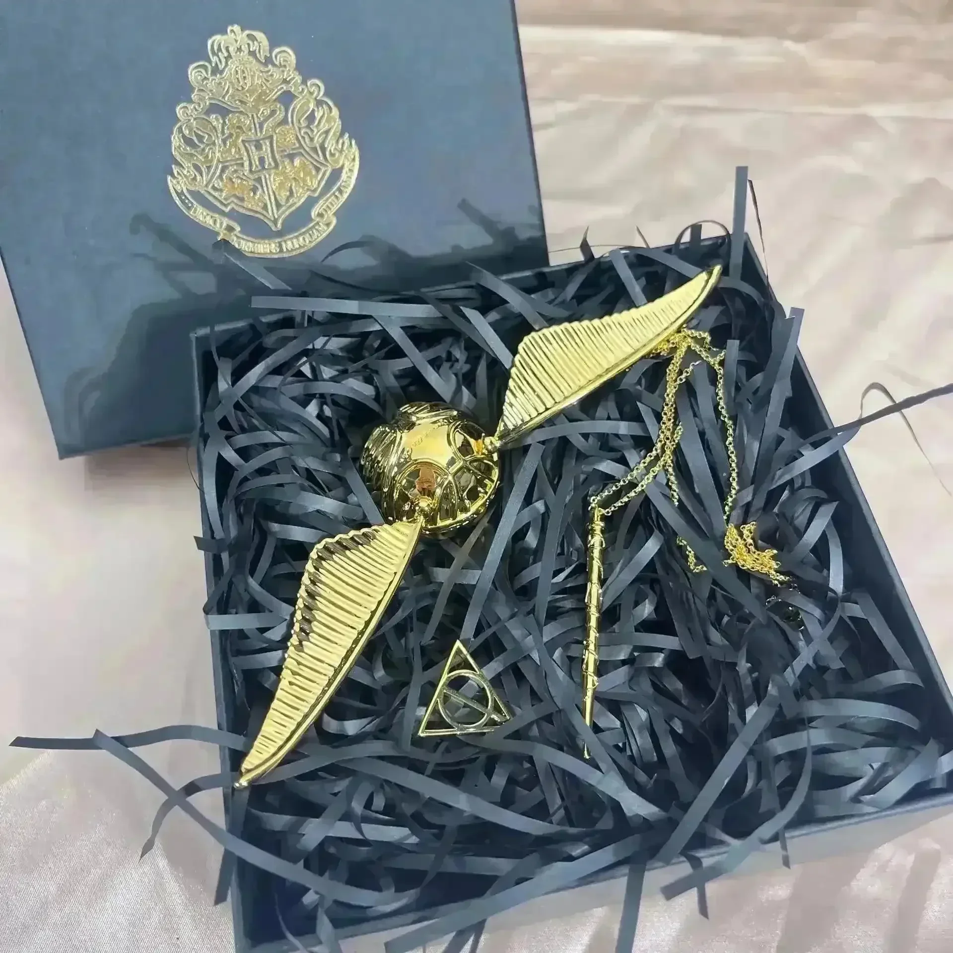Golden Snitch Proposal Ring Box - Image 5
