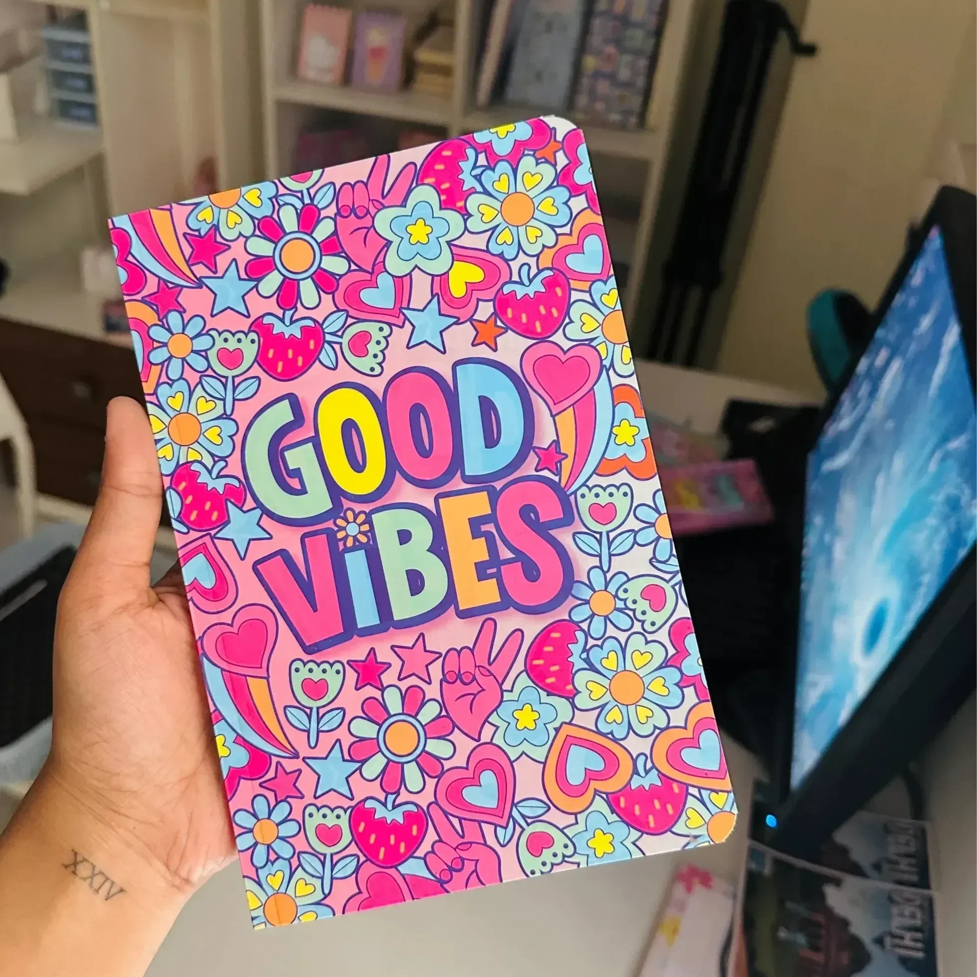 Good Vibes A5 Notebook - Image 4