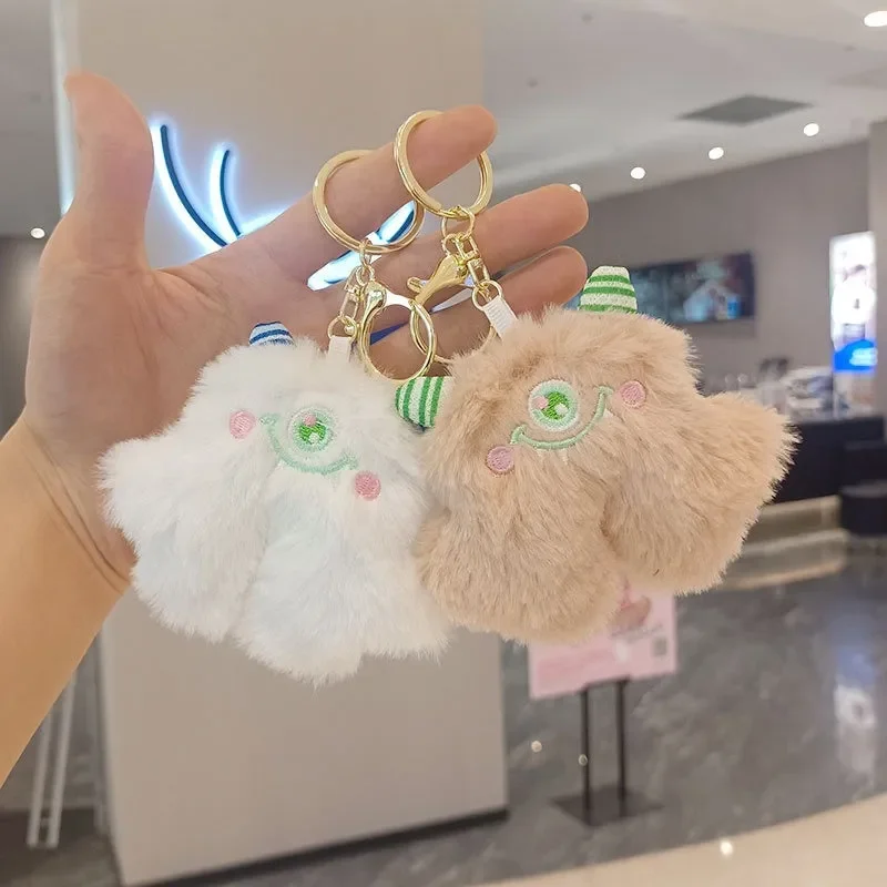Goofy Gaze Monster Plush Keychain - Image 3