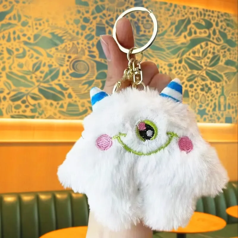 Goofy Gaze Monster Plush Keychain - Image 5