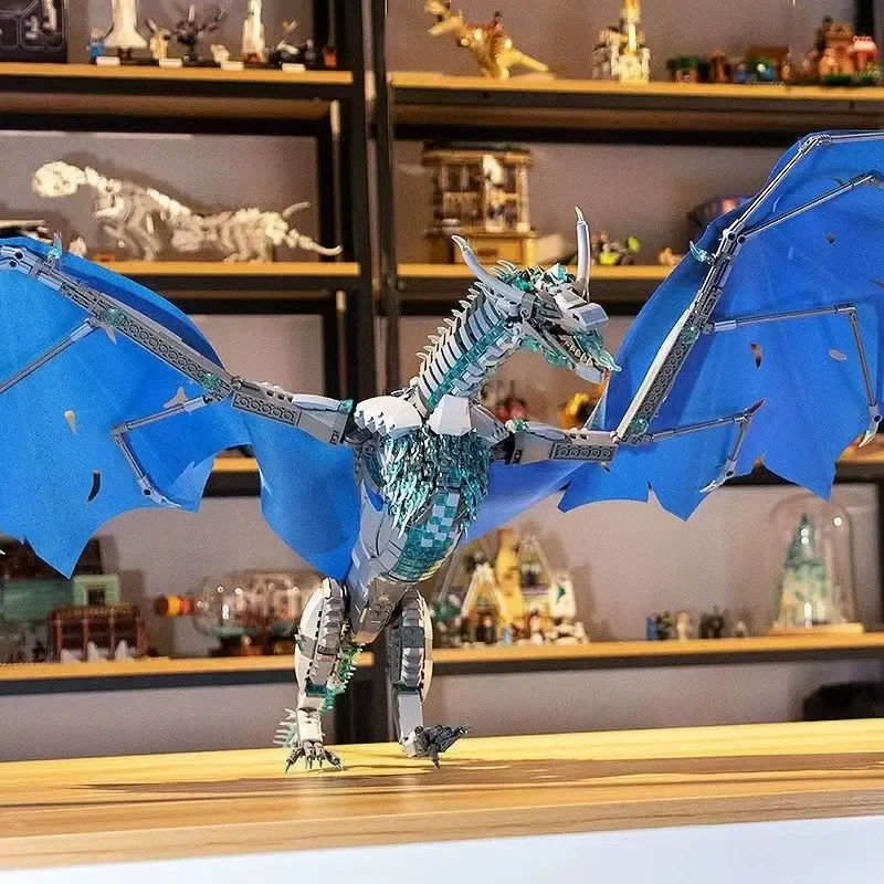 GoT Ice Dragon Building Blocks (1889 Pcs) - Image 2