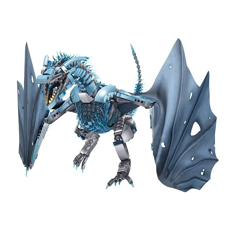 GoT Ice Dragon Building Blocks (1889 Pcs) - Image 4