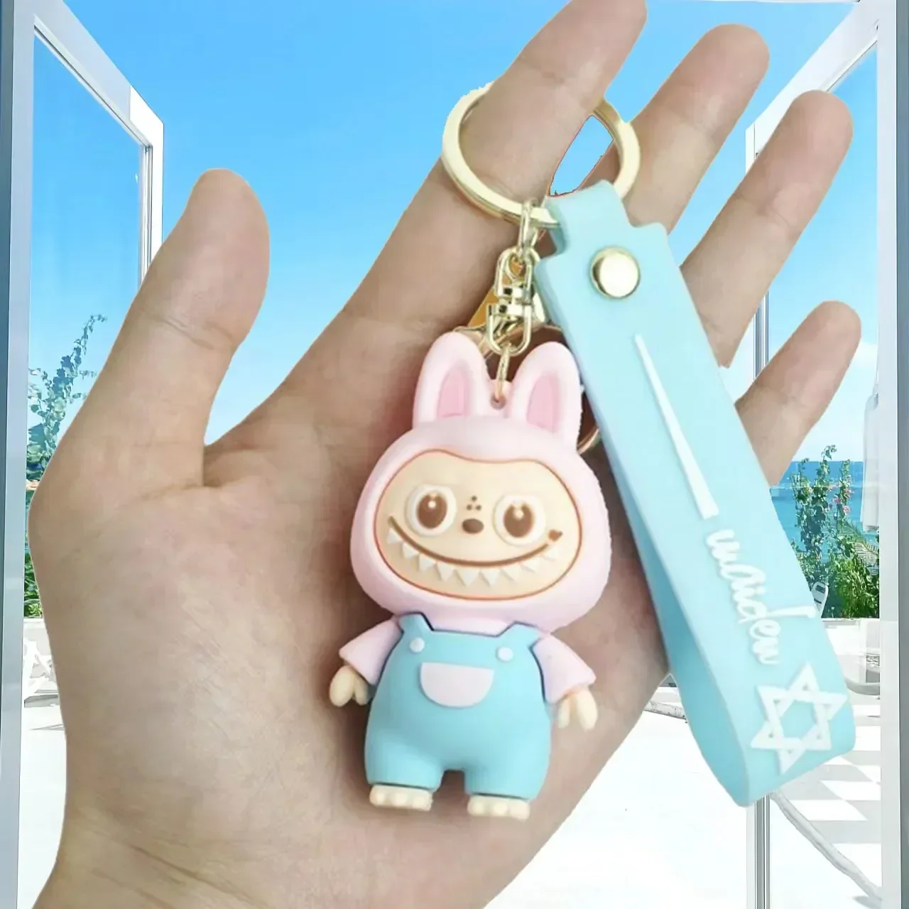 Gradient Vibes Laboobu 3D Keychain - Image 8