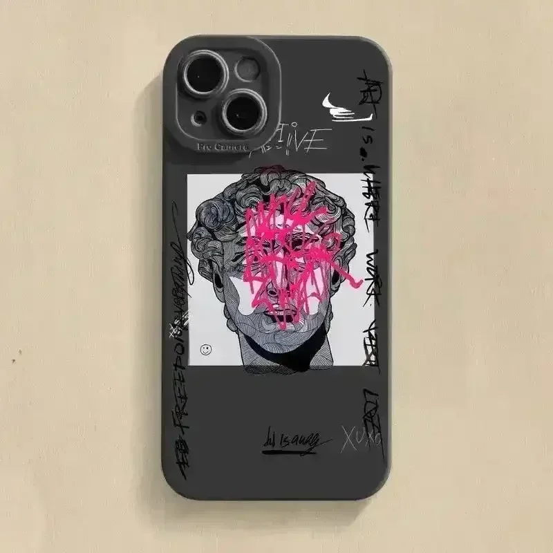 Graffiti Art Aesthetic Soft Phone Case (For iPhones) - Image 10