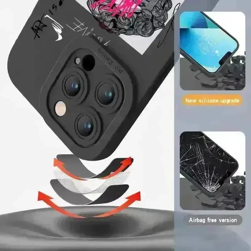 Graffiti Art Aesthetic Soft Phone Case (For iPhones) - Image 2