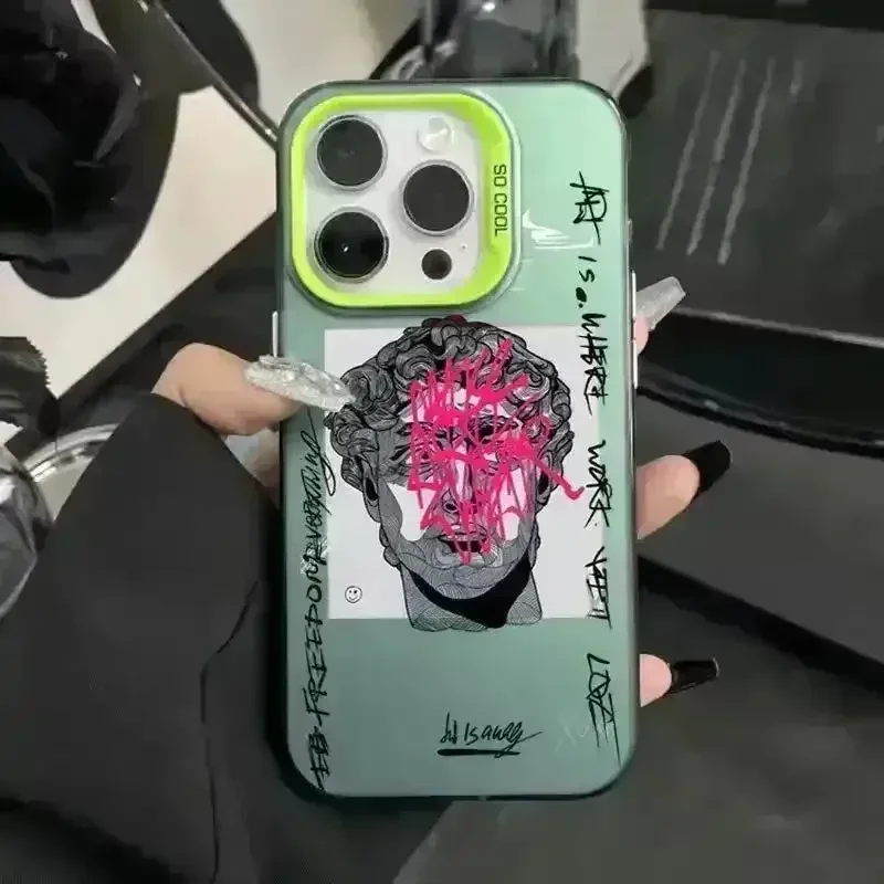 Graffiti Art Silver Phone Case (For iPhones) - Image 10