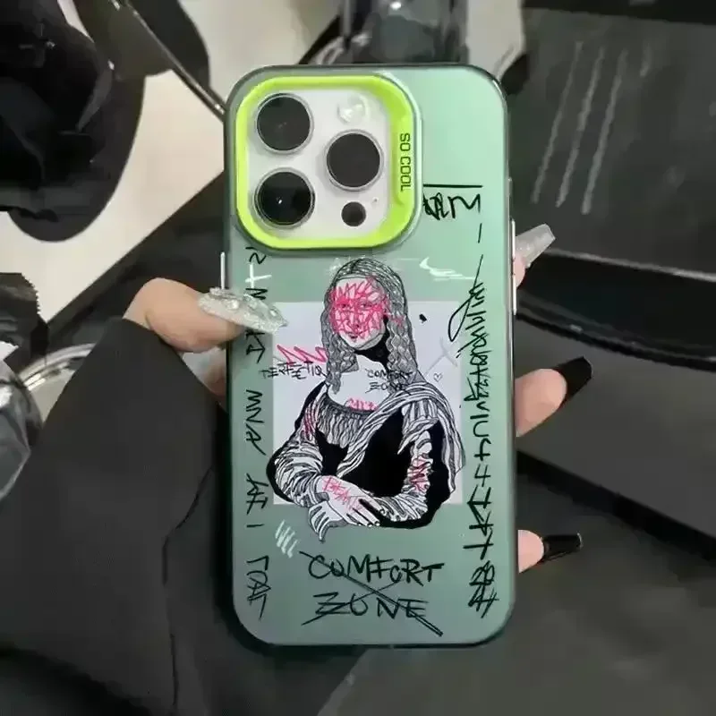 Graffiti Art Silver Phone Case (For iPhones) - Image 5