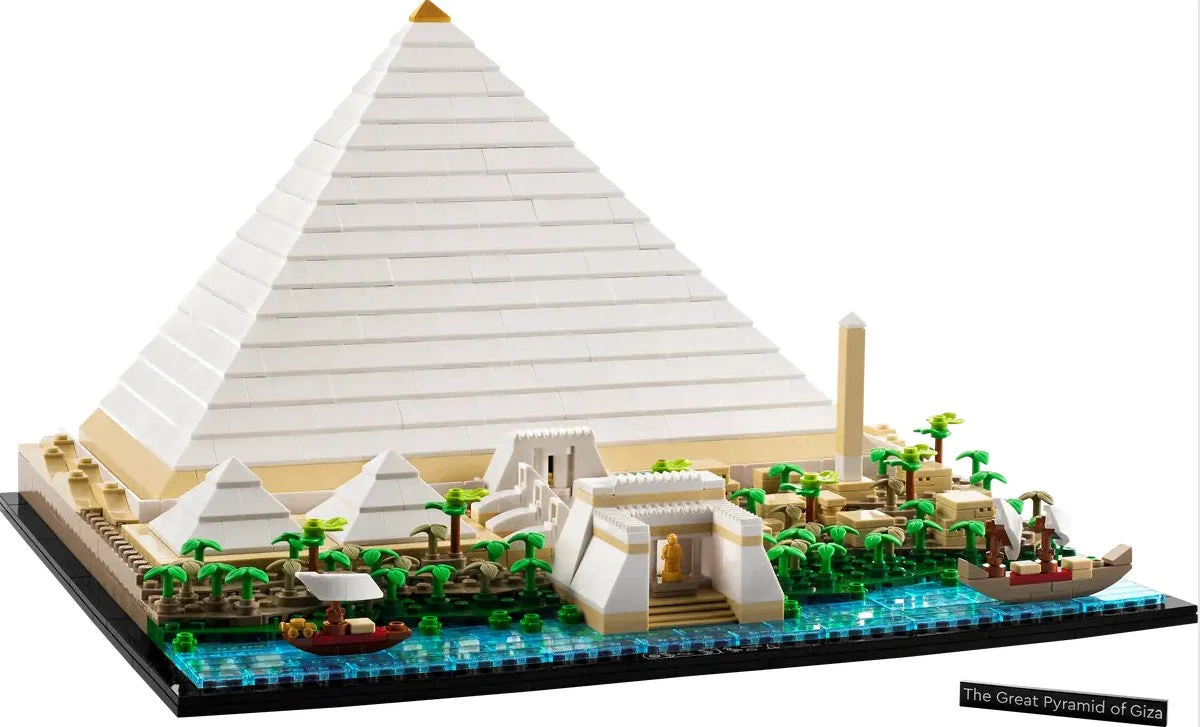Great Pyramid of Giza Architecture Blocks (1476 Pcs) - Image 6