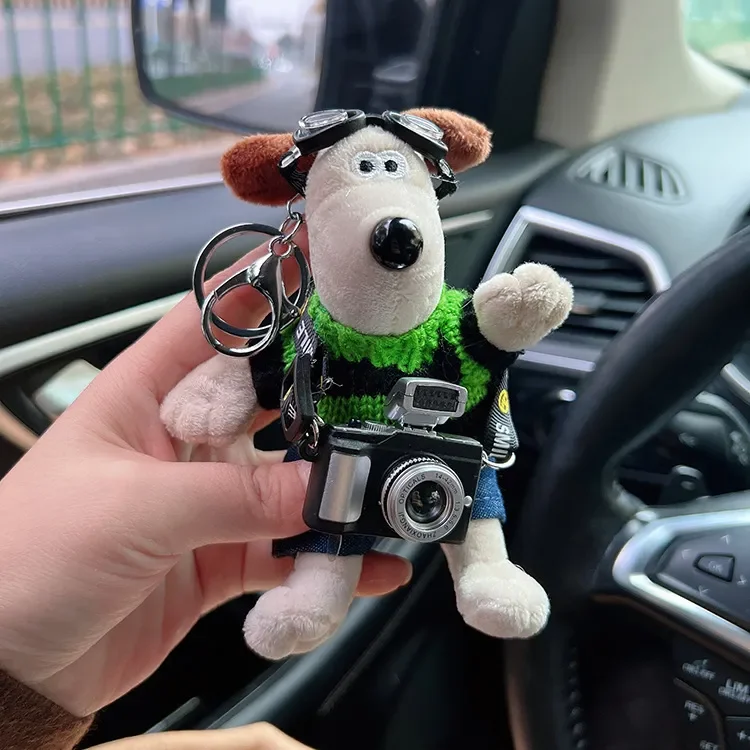 Gromit Camera Pup Plush Keychain - Image 7