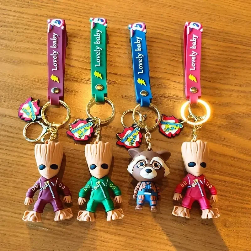Groot Groovy Guardians Keychain - Image 2